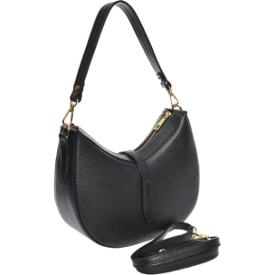 Borsa a spalla Anna Luchini Nero