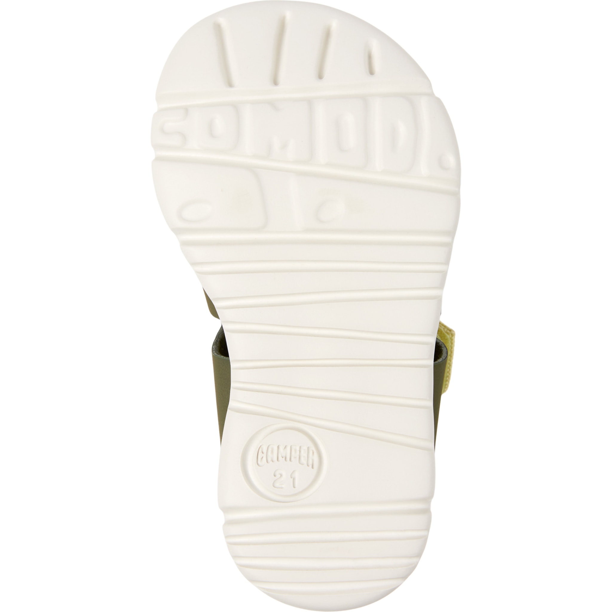 Sandali - CAMPER Oruga Sandal - Verde - Pelle scamosciata