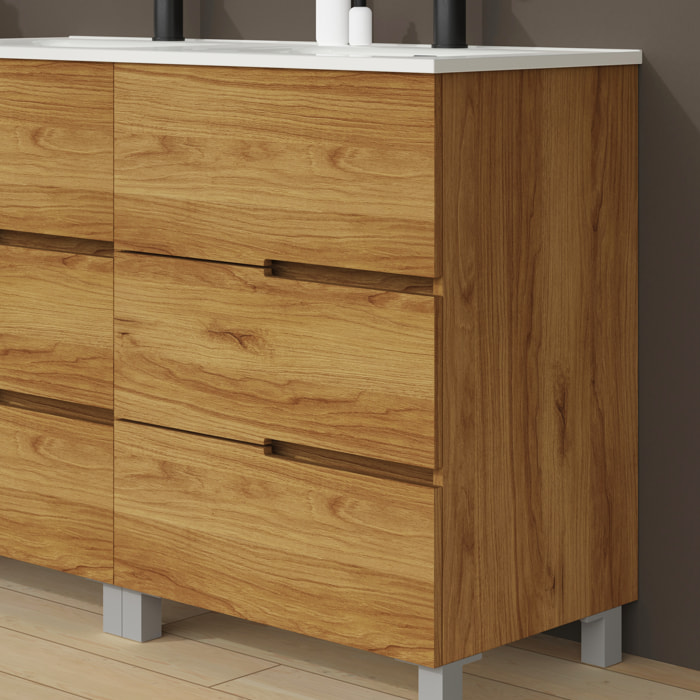 Ensemble de salle de bain MEMPHIS 6C, Alday, 120 cm, Teka