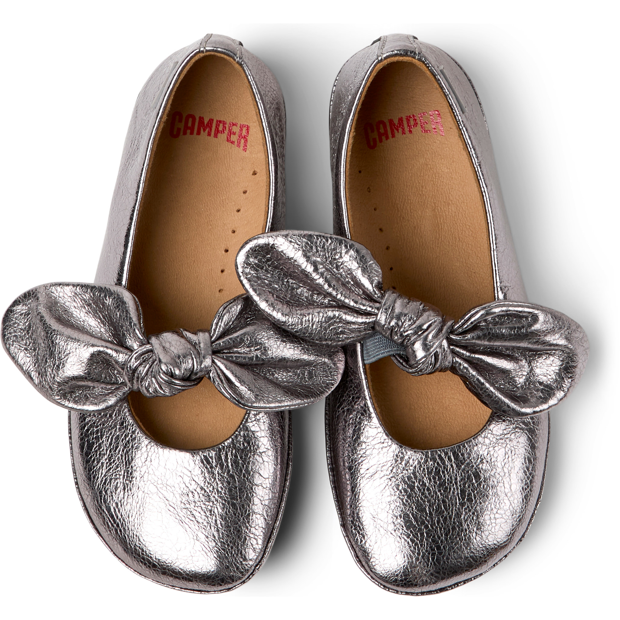 Ballerine - CAMPER Right - Grigio - Pelle liscia