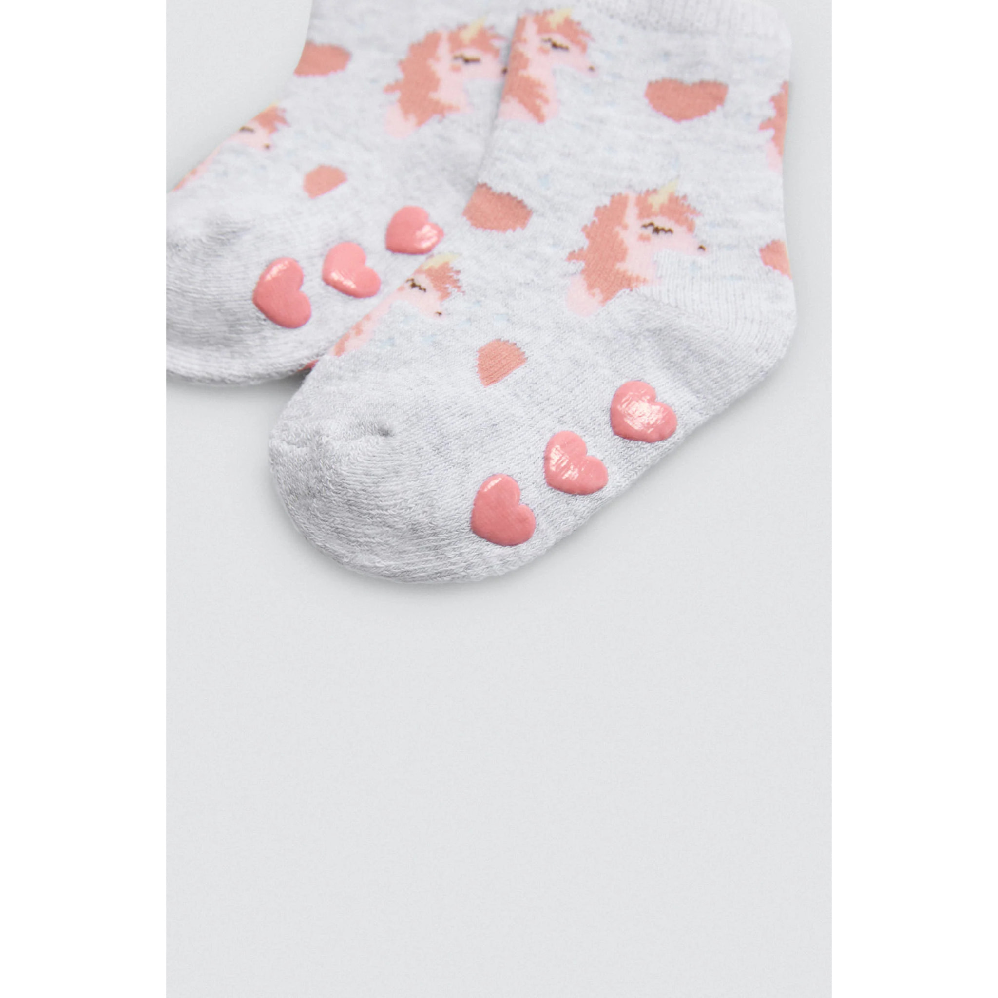 Confezione da 4 calzini termici antiscivolo per neonato