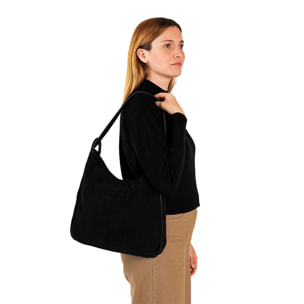 Borsa a mano da donna Made in Italy - Modello Silvana Chic - Pelle - 37.0 x 37.0 x 9.0 cm