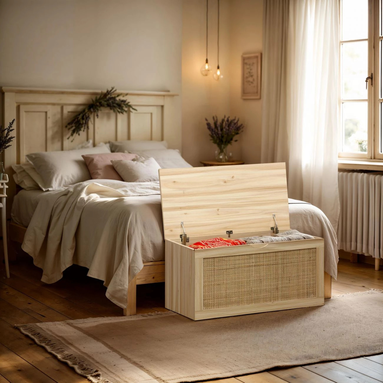 Baúl Made Pino - Rattan