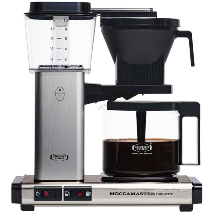 Cafetière filtre MOCCAMASTER Polished Silver