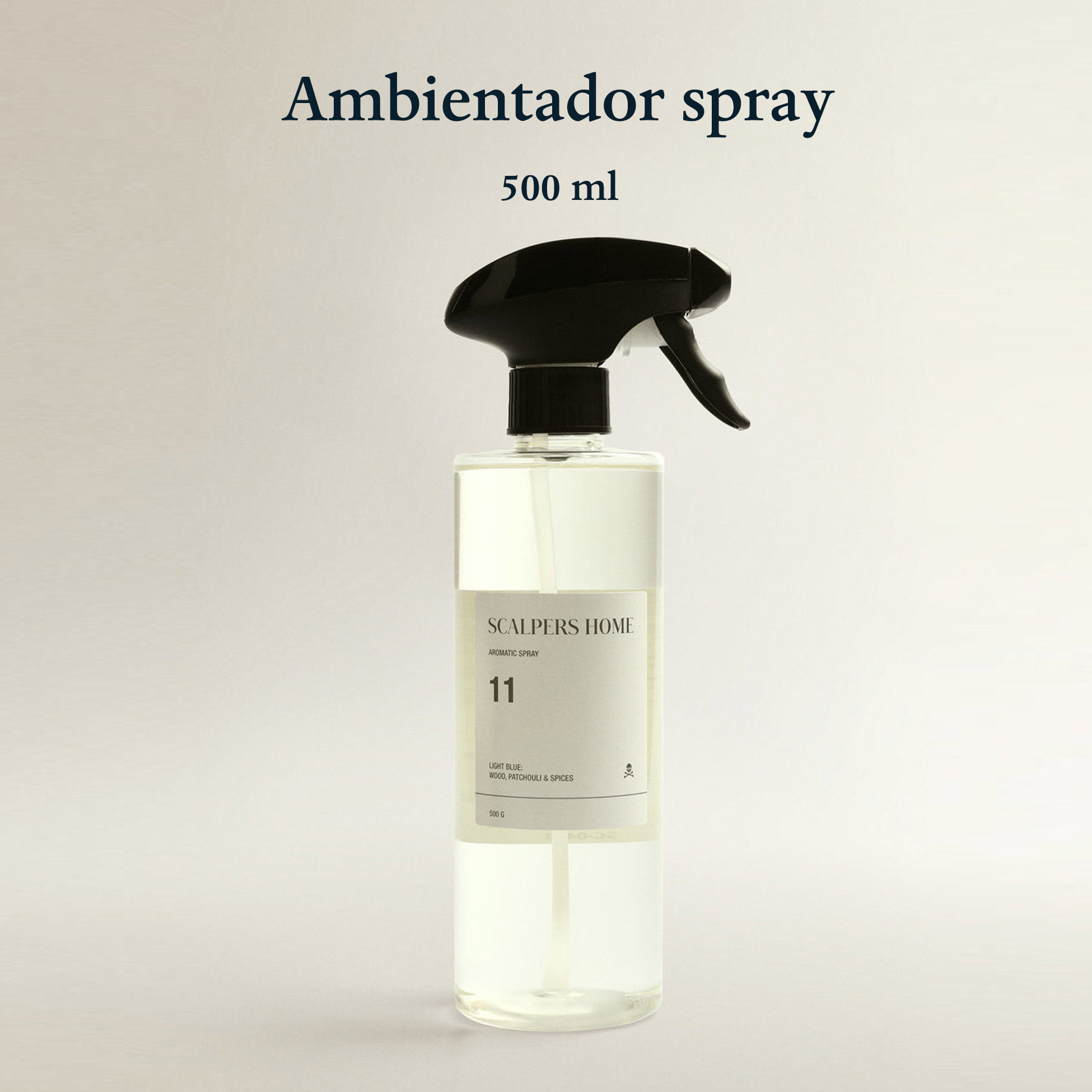 Difusor spray de 500ml aroma white lotus scalpers