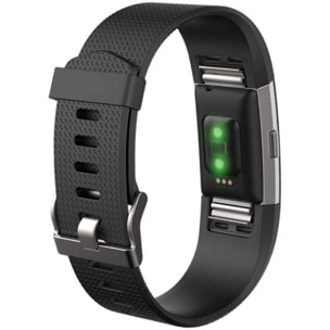 Bracelet IBROZ Fitbit Charge 2 Silicone noir