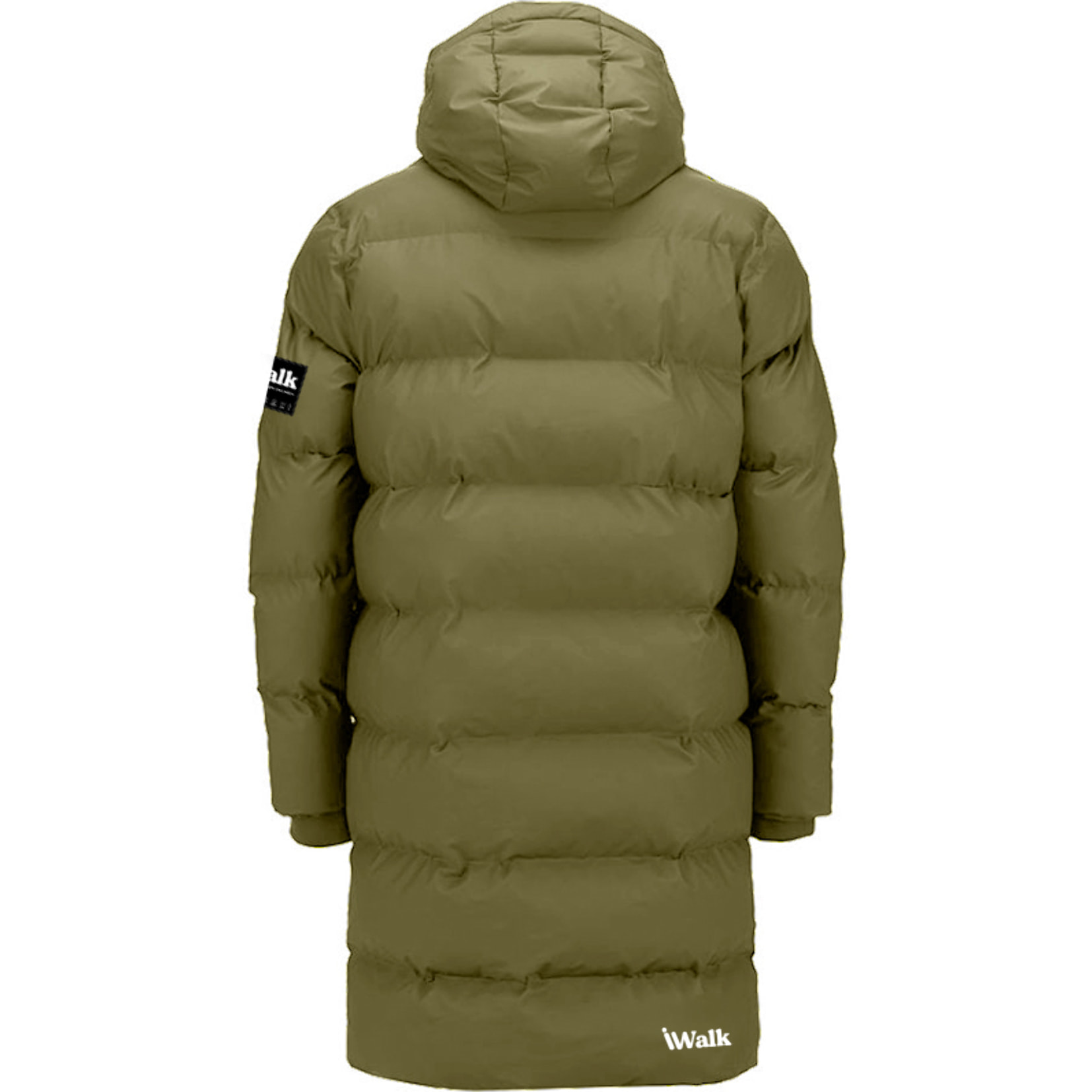 Chaqueta iwalk Fold Long en color Caqui