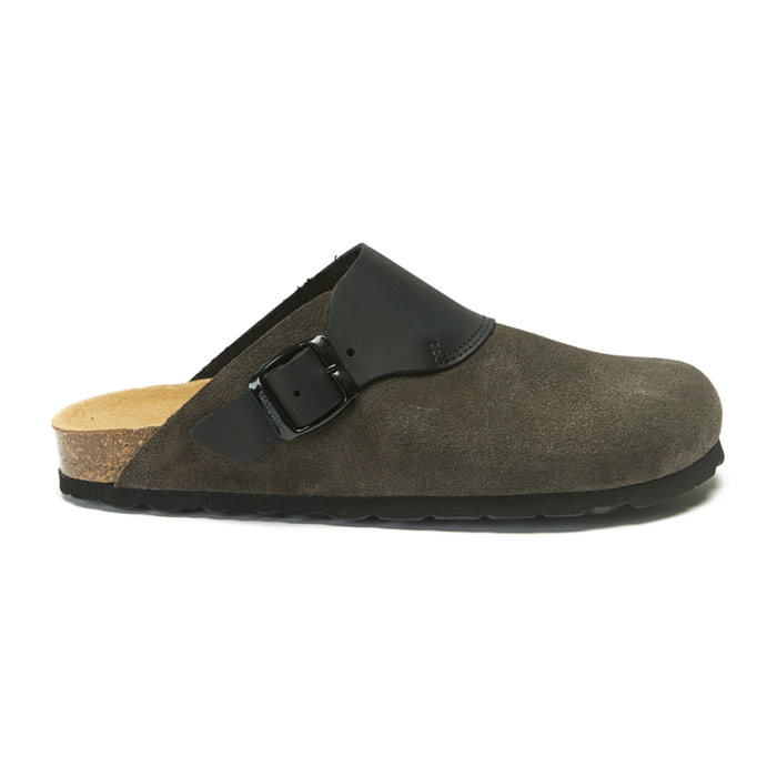 Sabot Mandèl Suede Grigio