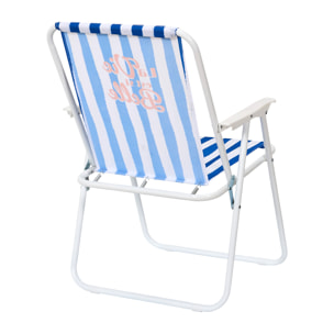 Chaise Pliante Dolce Vita Bleu - Lot De 1