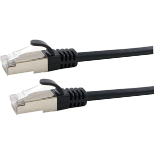 Câble Ethernet ESSENTIELB RJ45 30M Droit CAT6E noir