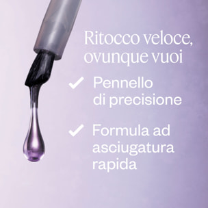 Smalto Riparatore Trasparente Patch Liquido Break Fix per Unghie Rotte Base Coat e Top Coat 7ml