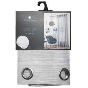 Voilage "Louis" gris 140x240cm