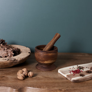 Mortier Et Pilon Acacia D12cm