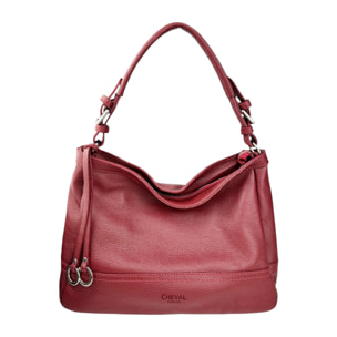 Bolso de Hombro Cheval Firenze Giuditta Rojo Oscuro