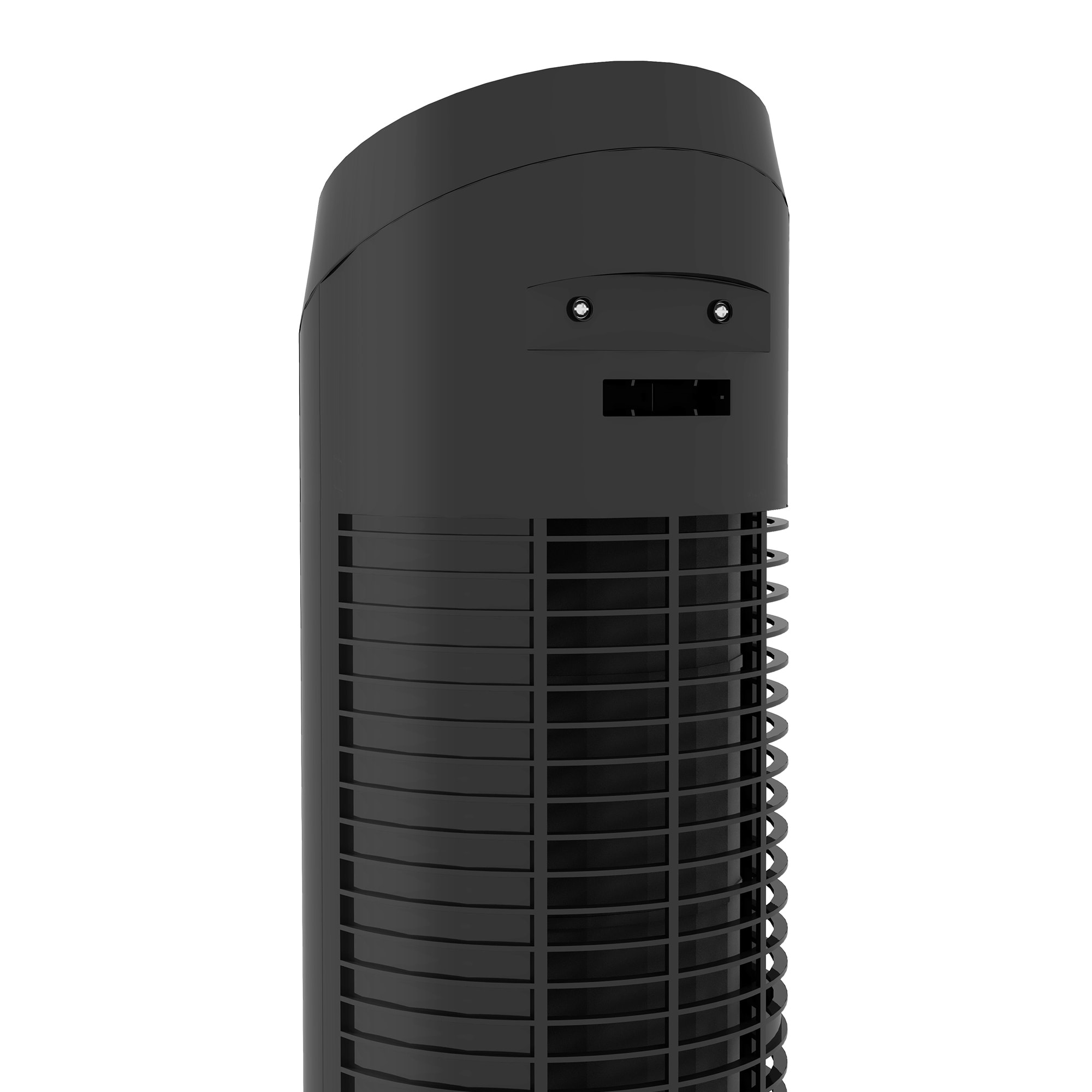 Ventilador de Torre 45W Ventilador Vertical Silencioso con 3 Velocidades Oscilación 70° para Salón Dormitorio Oficina Ø27x75 cm Negro
