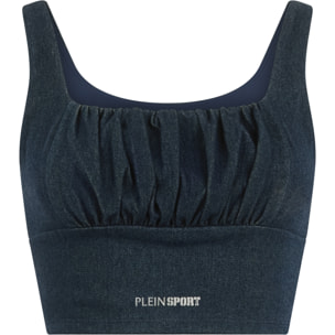 PLEIN SPORT Top Denim Touch PS