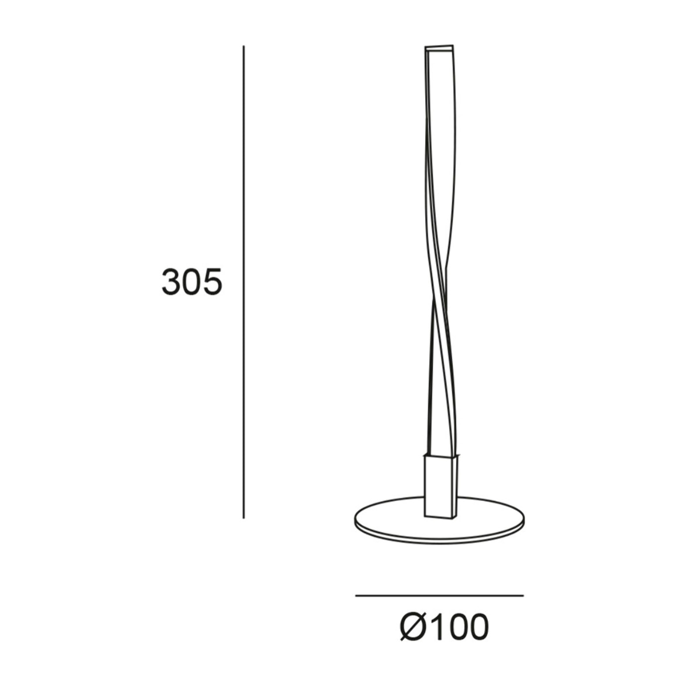 Forlight Sobremesa Benta LED 2.5W Blanco Neutro 4000K On-Off Níquel Satinado, Blanco Opal Lámpara de Mesa LED de Bajo Consumo