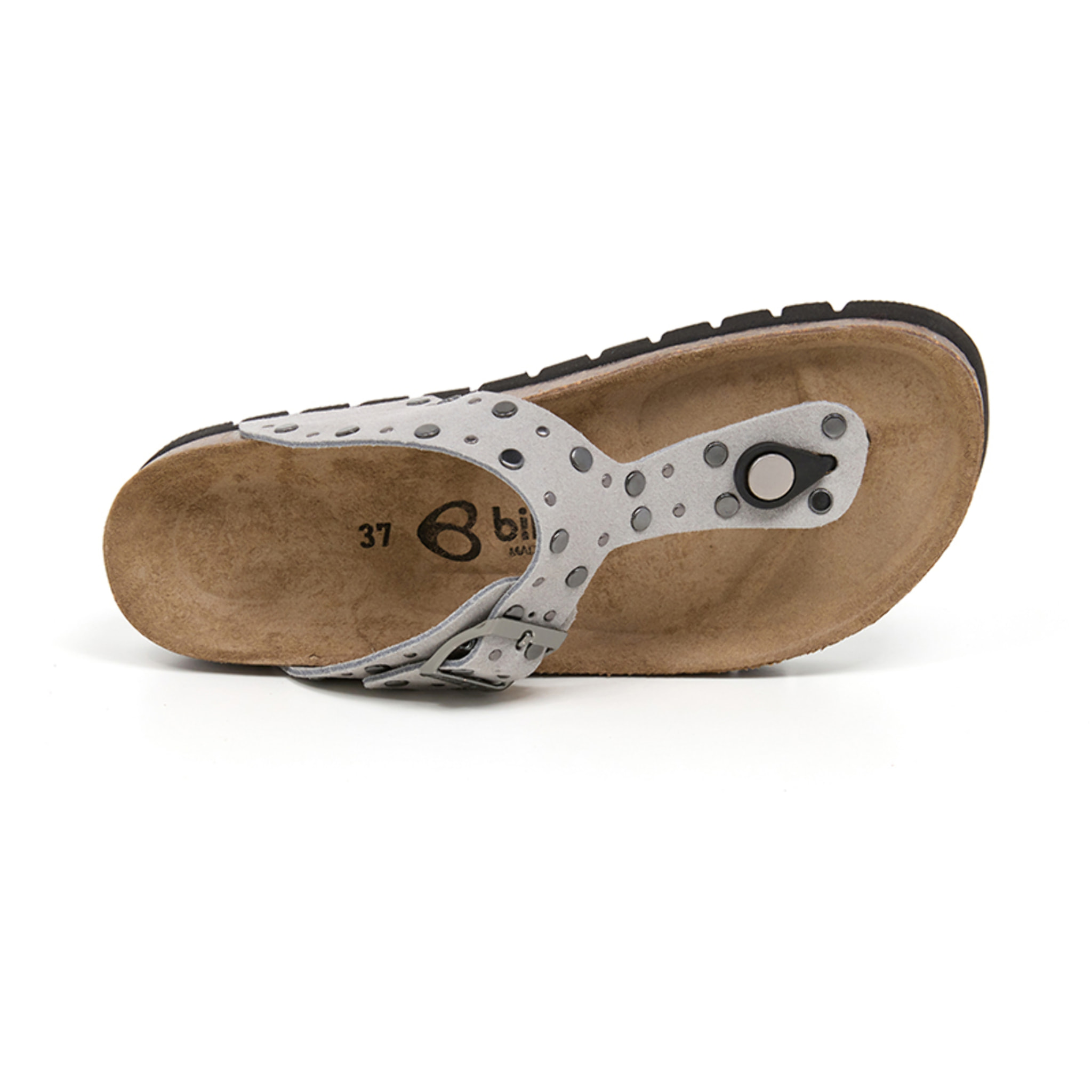 Sandalia Plataforma Gris Mujer BILLOWY GRIS