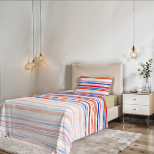 COMPLETO LETTO FANTASY PIAZZA E MEZZA - 100% MICROFIBRA