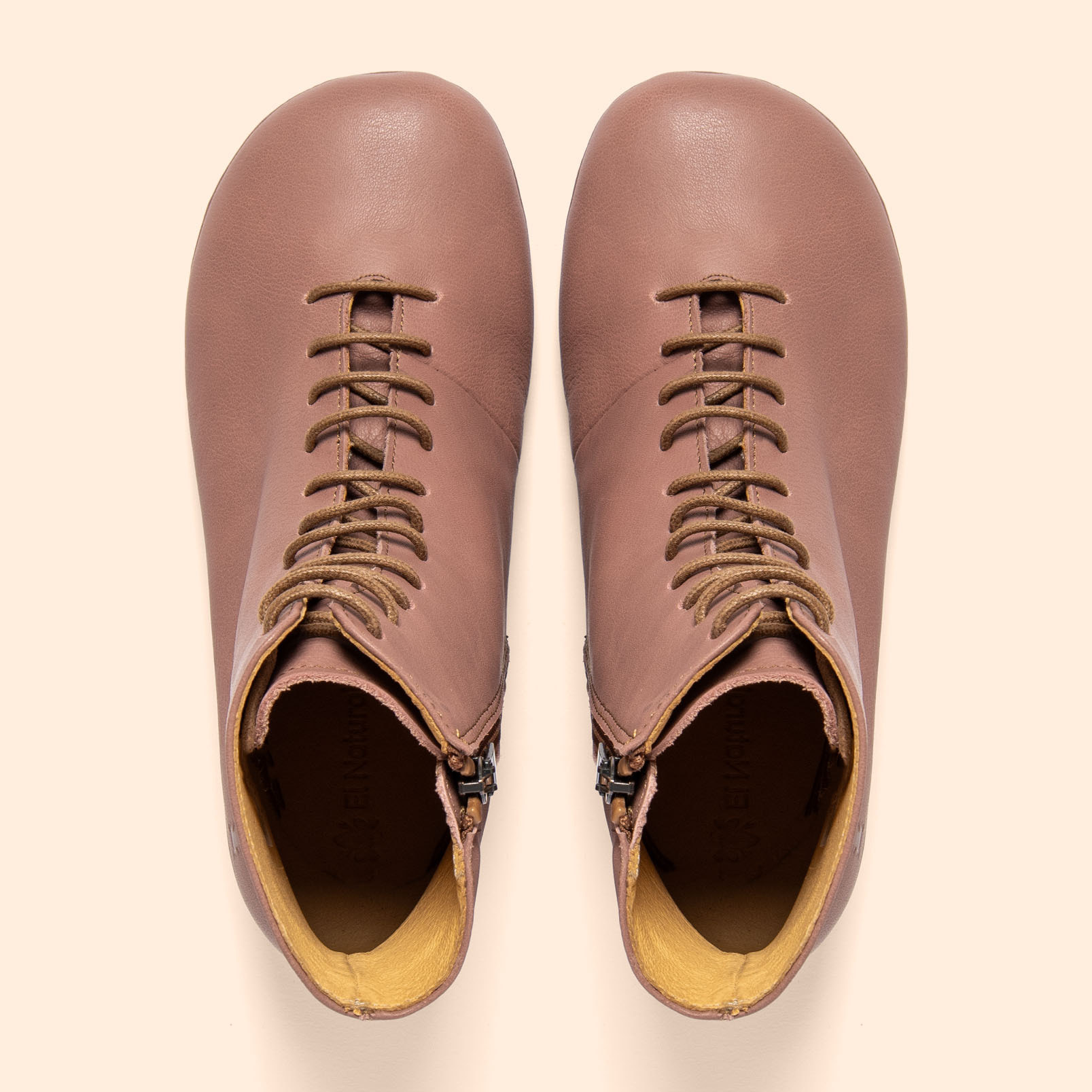 Botines con tacón N5967 SOFT NAPPA AMARONE/ NARA color Amarone