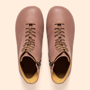 Botines con tacón N5967 SOFT NAPPA AMARONE/ NARA color Amarone