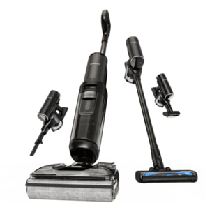 Aspirateur laveur TINECO Floor One S7 Switch Stretch premium Noir