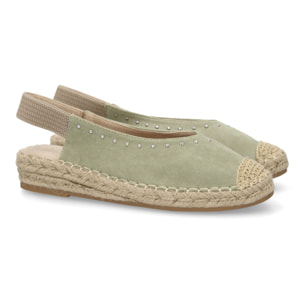 Alpargata destalonada mujer comoda verano