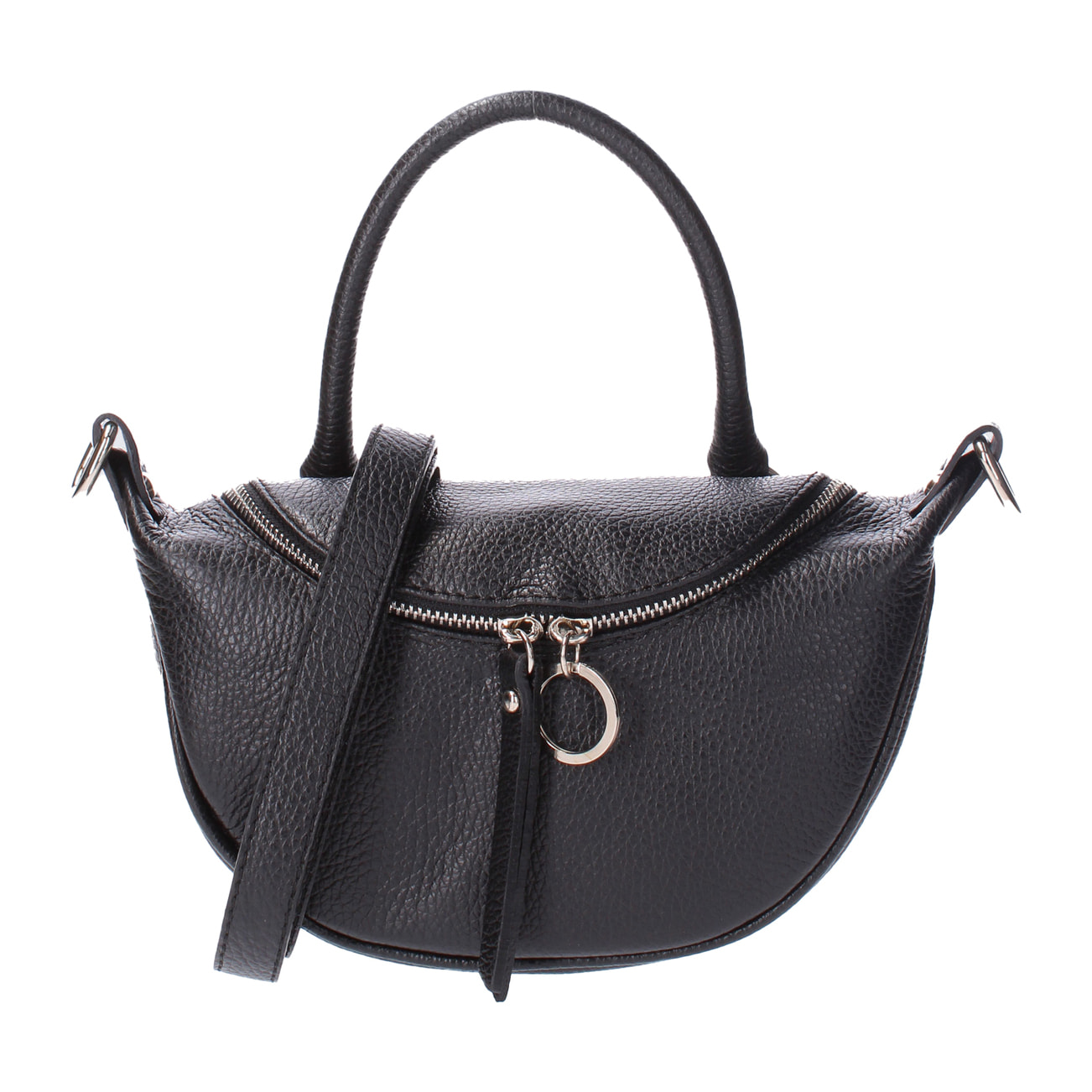 Borsa a mano Mae da donna In Vera pelle Made in Italy 26x13x8 cm