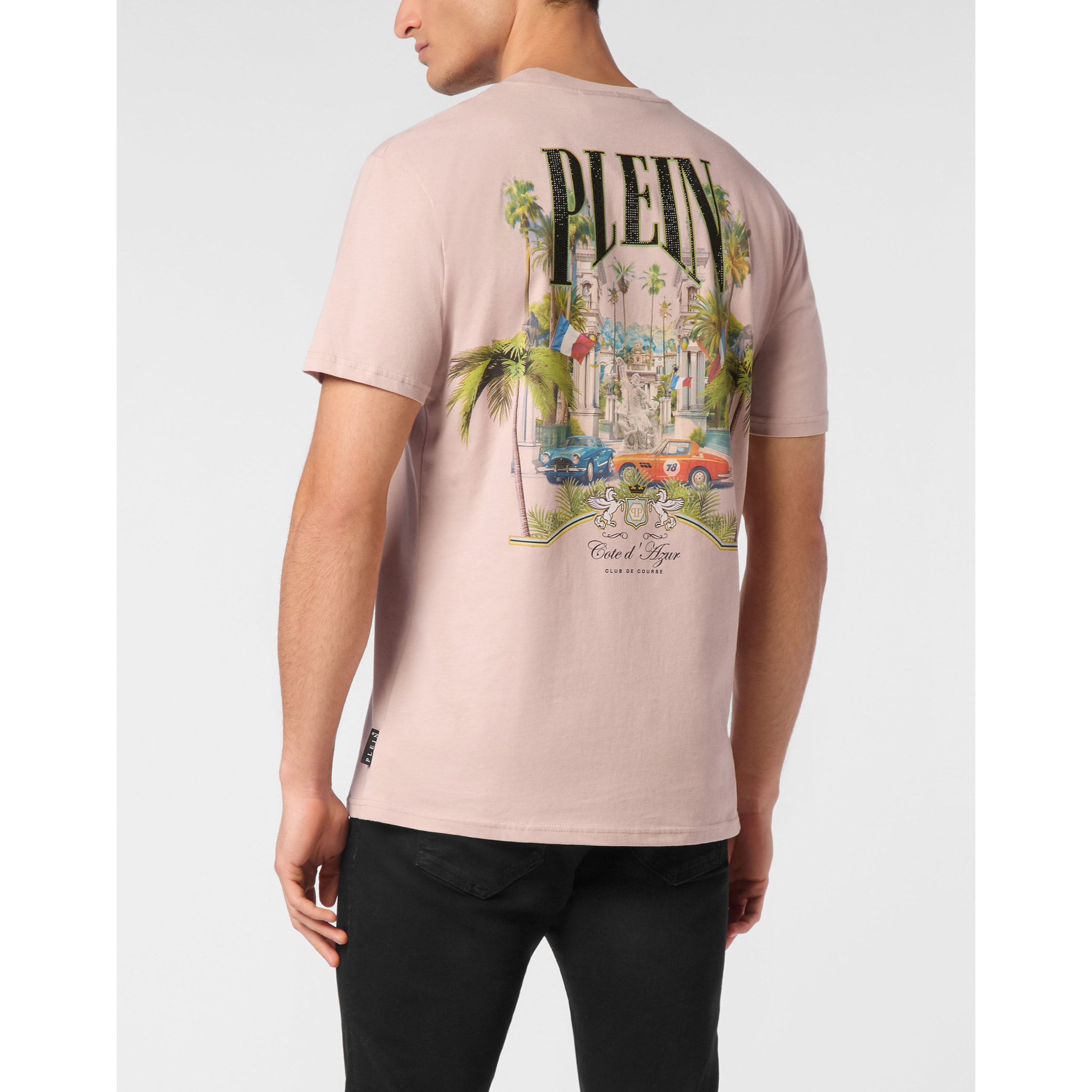PHILIPP PLEIN Camiseta Cuello Redondo RACING