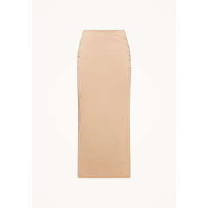 Gonna Crepe Jersey Skirt
