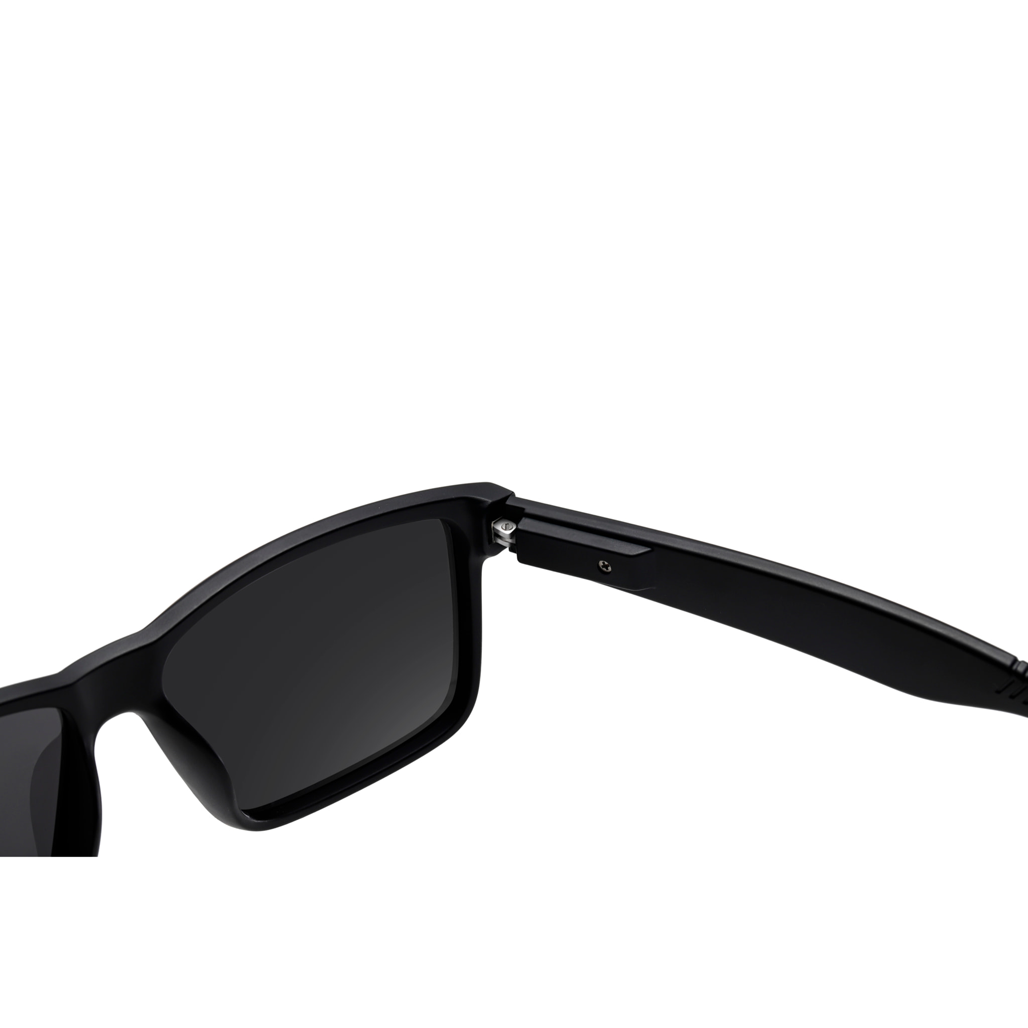 Gafas PALOALTO modelo SURF en color Montura negra mate con lentes polarizadas ahumadas.