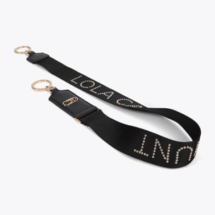 Tracolla in metallo con logo