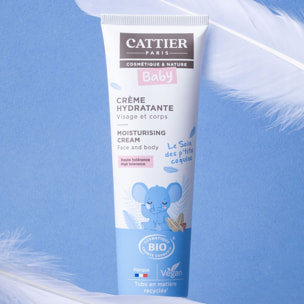 Crème Hydratante Bébé - Visage et Corps 75 ml