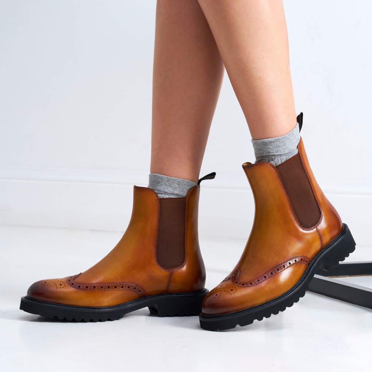 Stivaletto British Passport Marrone