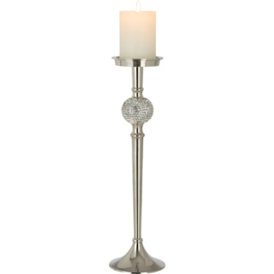 J-Line chandelier Diamant Sphère - aluminium - argent - large