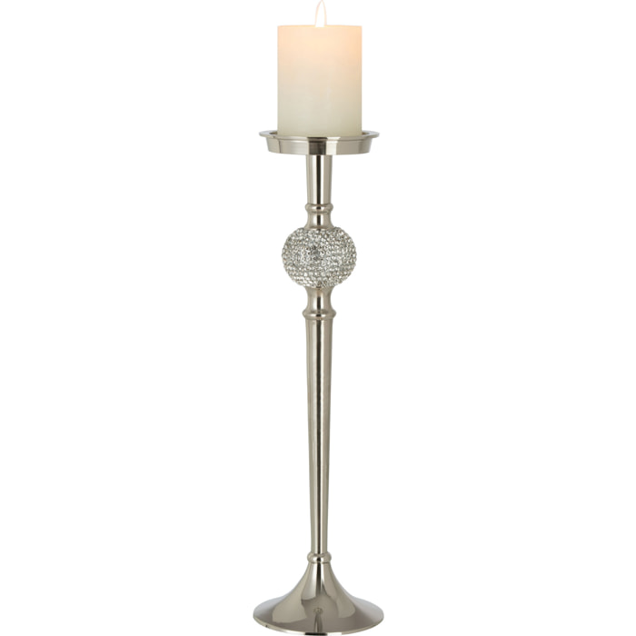 J-Line chandelier Diamant Sphère - aluminium - argent - large
