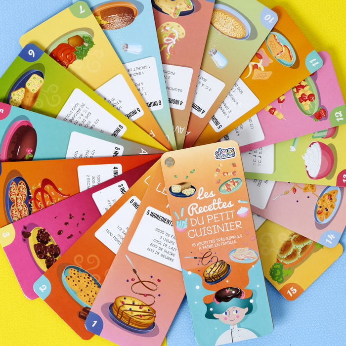 CARTES EDUCATIVES RECETTES DU CUISINIER