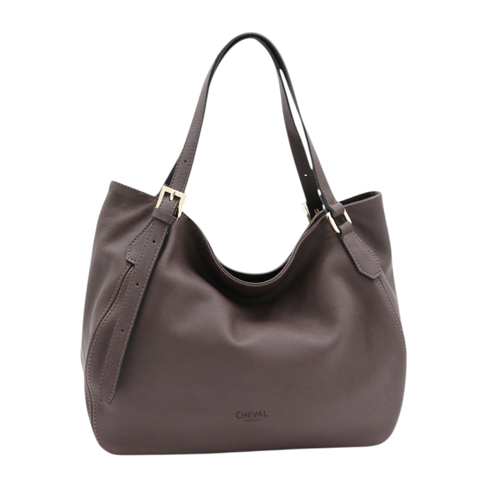 Bolso de hombro Cheval Firenze Alba Marrón Oscuro