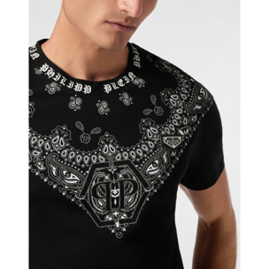 PHILIPP PLEIN T-Shirt Round Neck PAISLEY