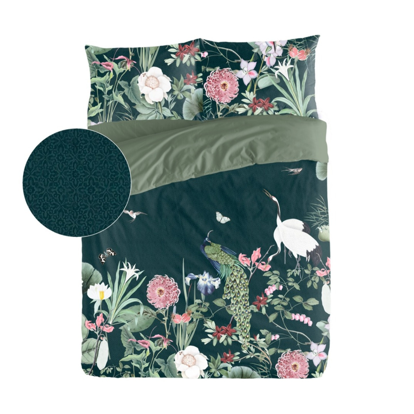 Housse de couette bandai vert