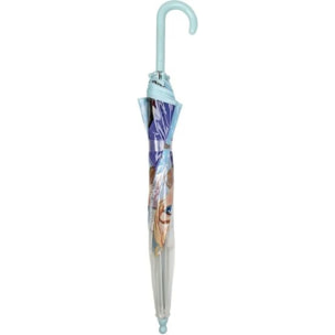Paraguas Manual Poe Burbuja Frozen Ii Blue