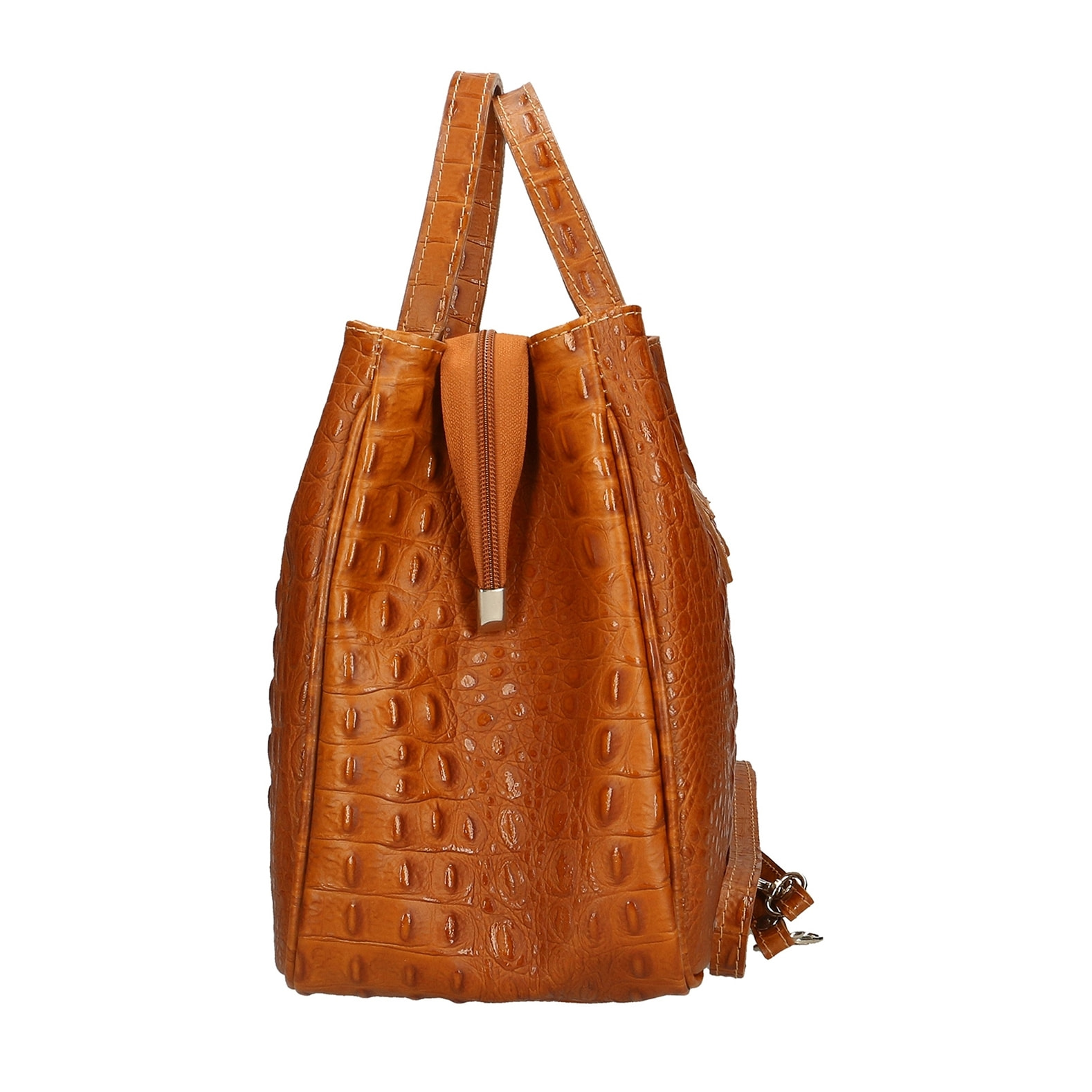 Borsa a mano da donna In Vera pelle Made in Italy 35x23x13 cm