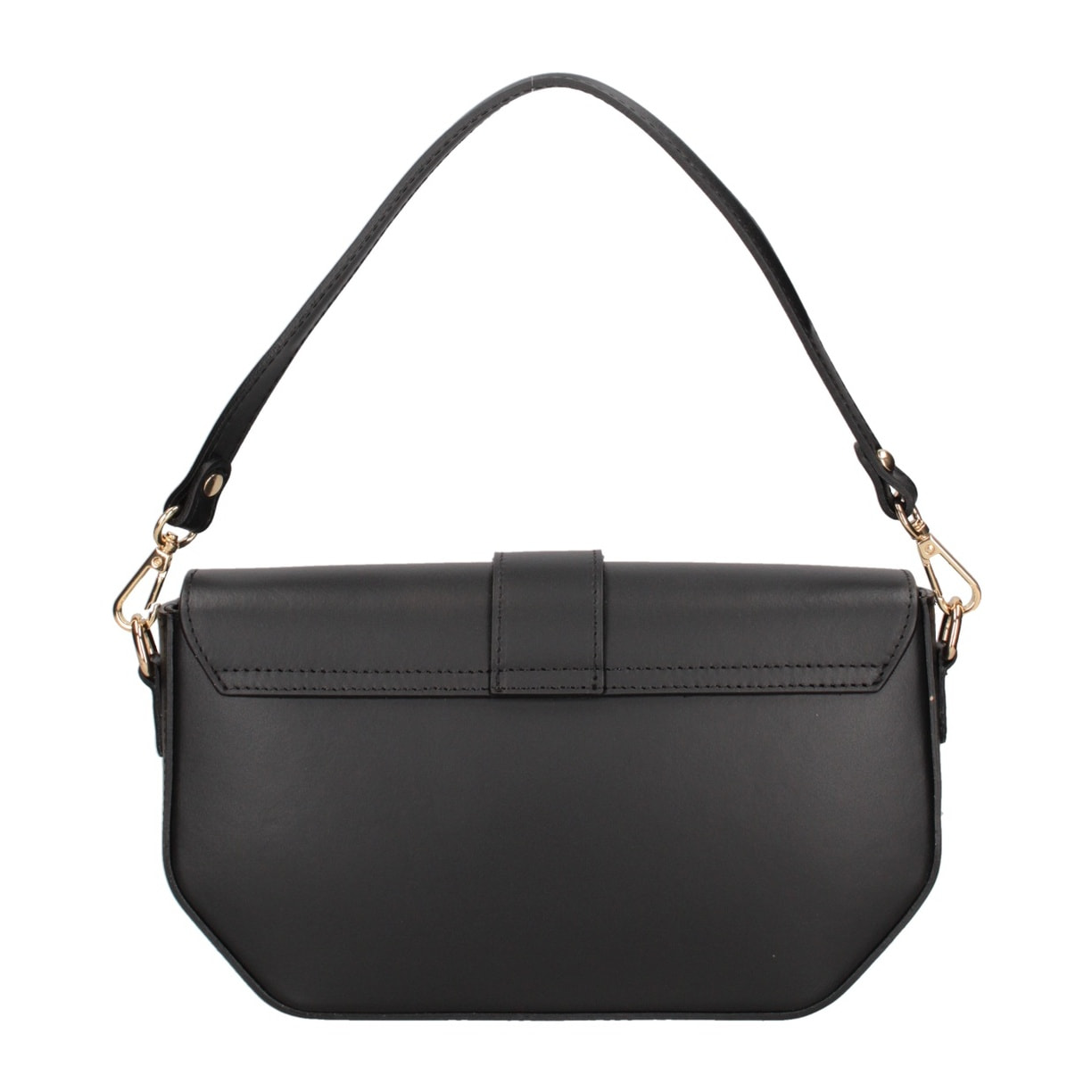 Borsa a spalla da donna - Modello False - Vera pelle - 27.0 x 15.0 x 7.0 cm