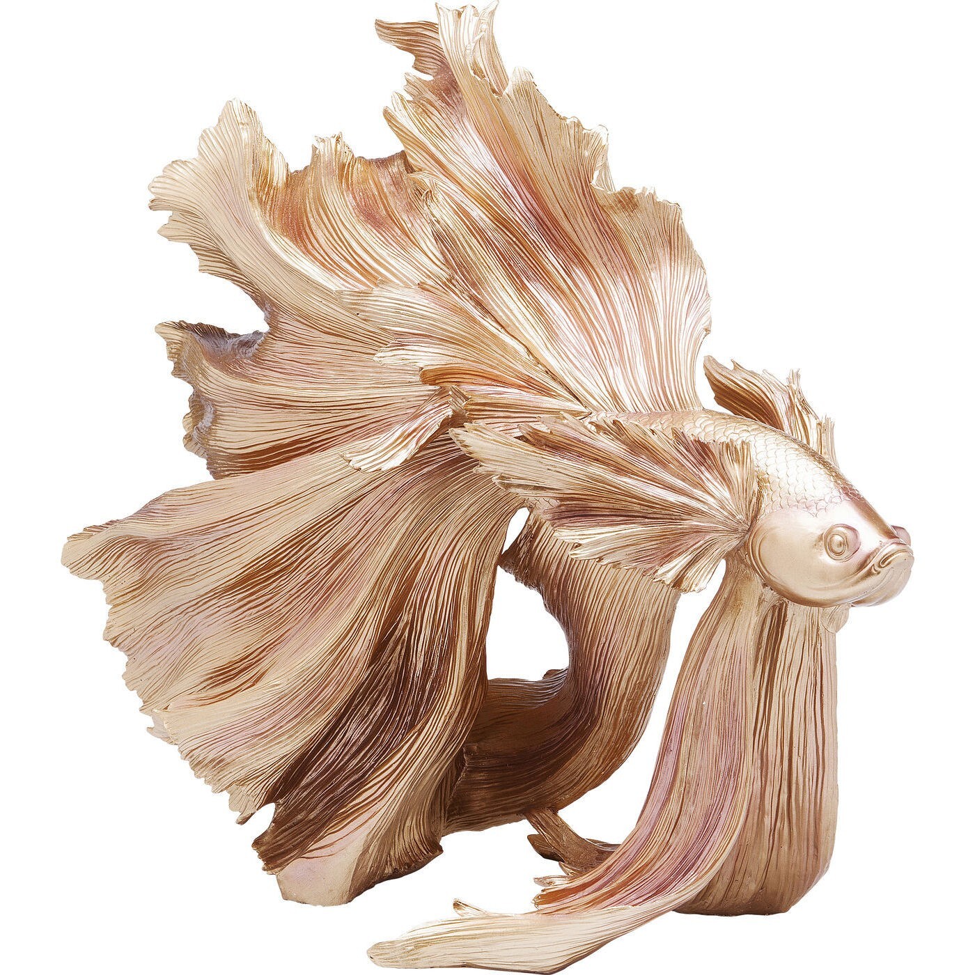 Déco Poisson combattant doré Kare Design