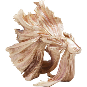 Déco Poisson combattant doré Kare Design