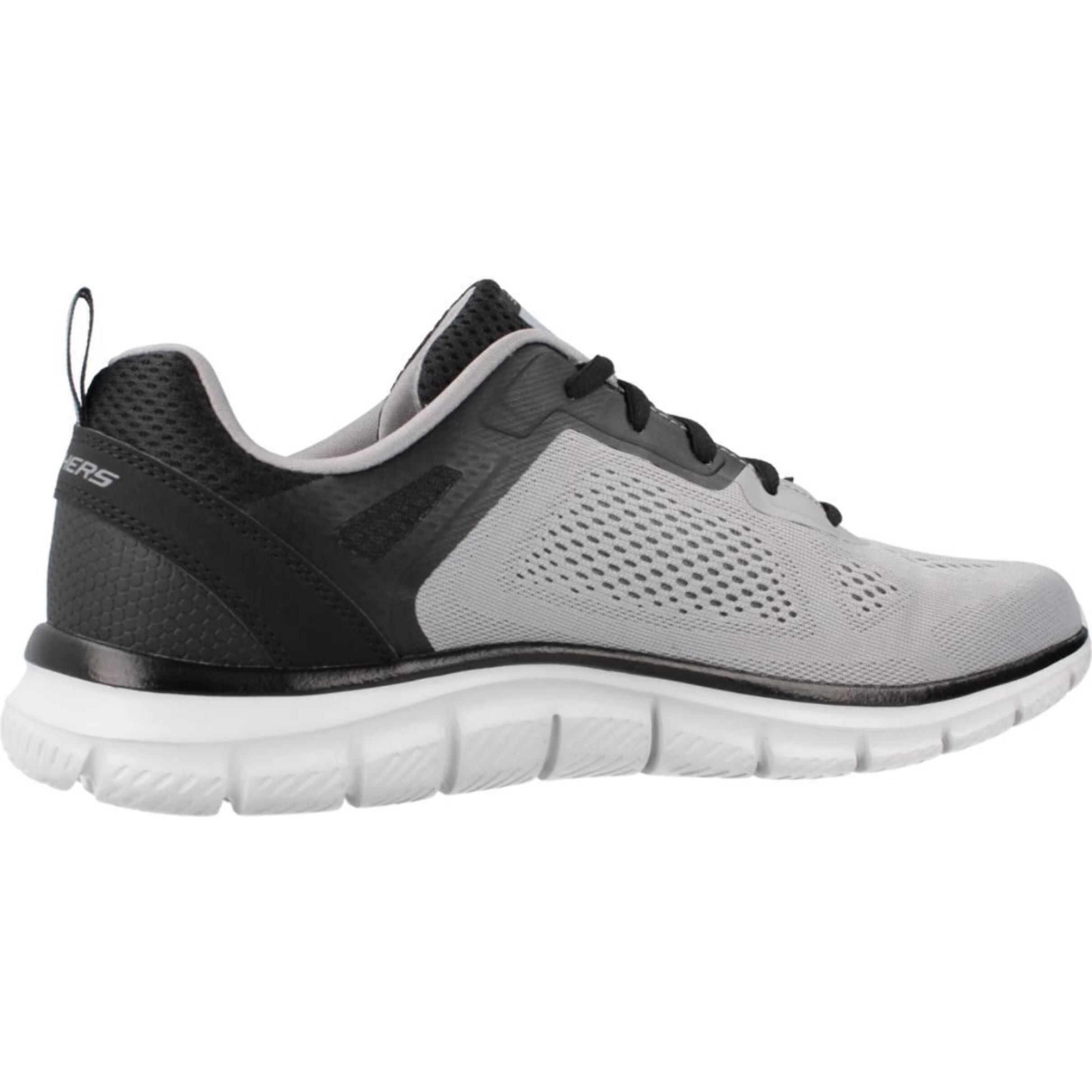 Sneakers De  Hombre Track Gris