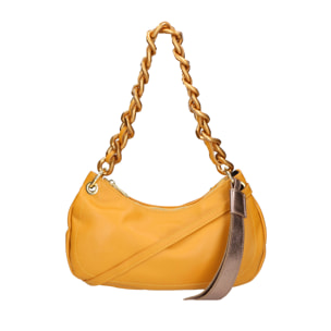 Borsa a spalla da Donna Artemide in Vera Pelle Made in Italy 14x32x8 cm