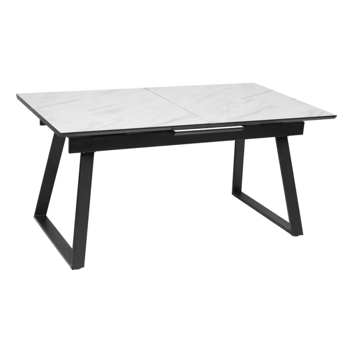 Table à manger extensible 4 places Camburi 160x90x76cm