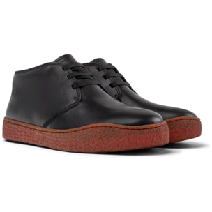 Zapatos de cordones - CAMPER Peu Terreno - Negro - Cuero liso