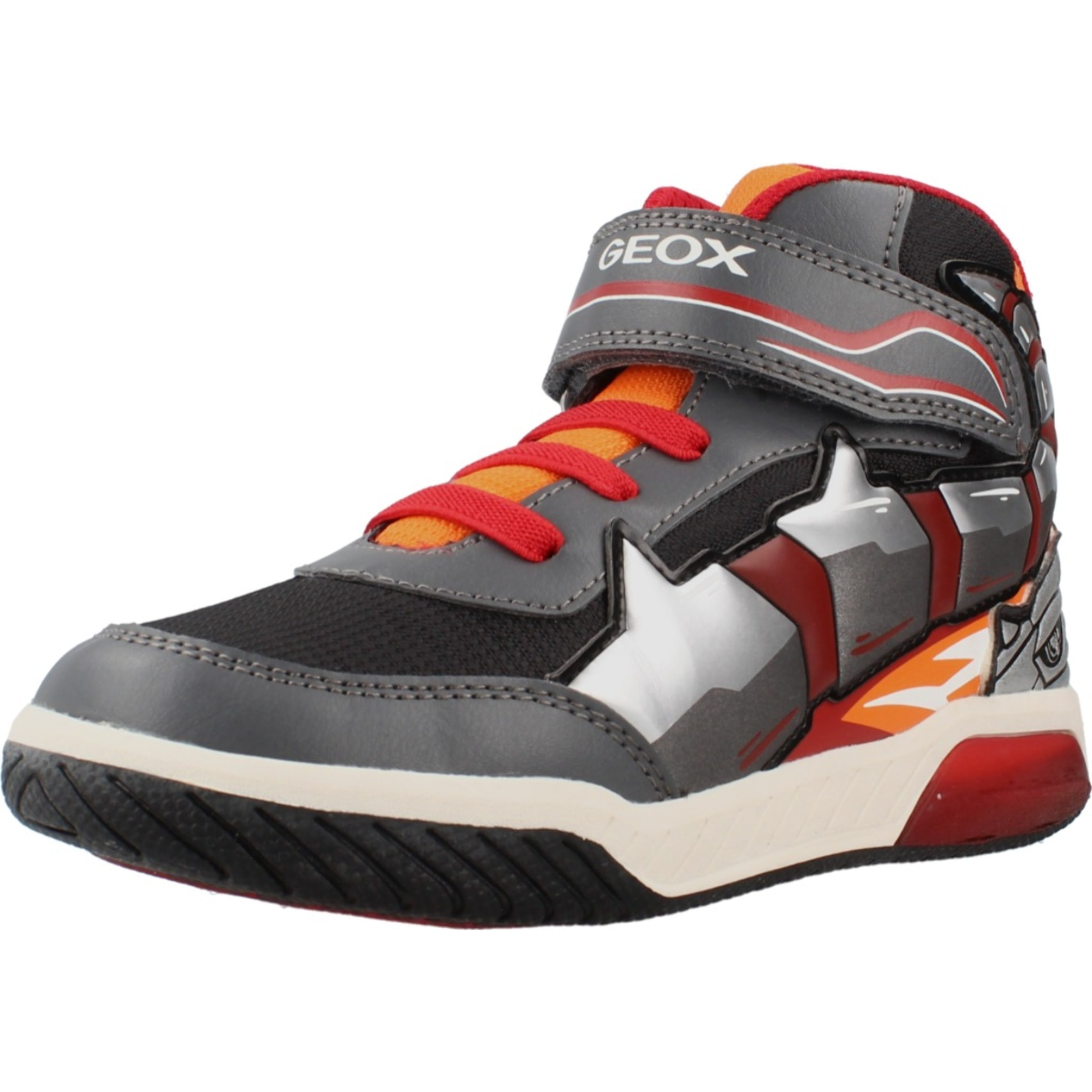 Zapatillas Niño de la marca GEOX  modelo J469CC 011BC GRIS